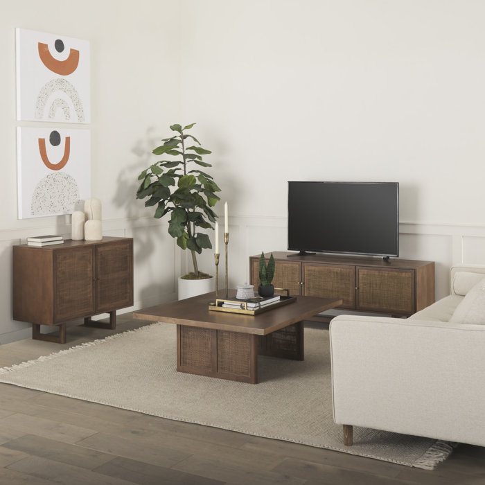 Joss & Main Cinna Solid Wood Accent Wayfair